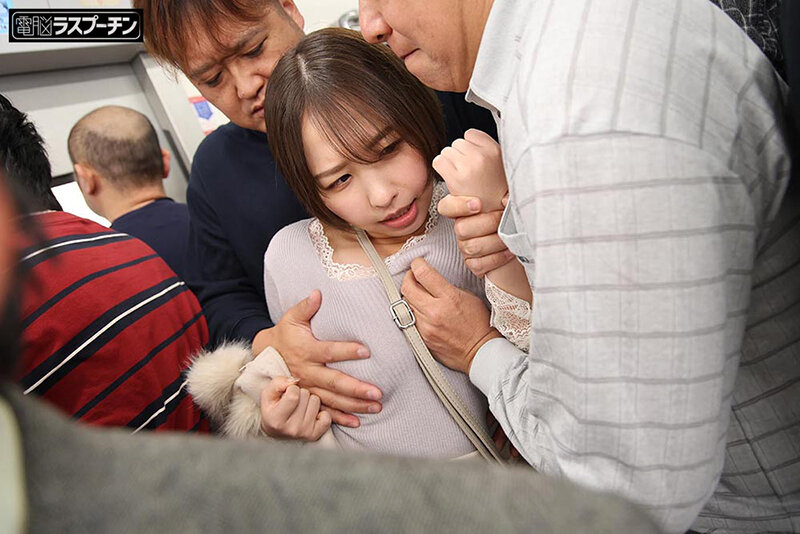 満員電車で吊り革にぶら下げられ両乳首同時開発のすえ無念の発情してしまった巨乳美女5 宍戸里帆のサンプル画像3